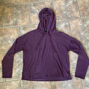 Lightweight hoodie, Purple